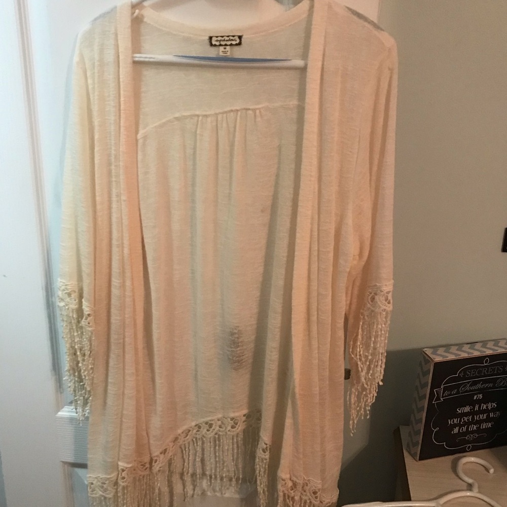 Lightweight cardigan, beach coverup